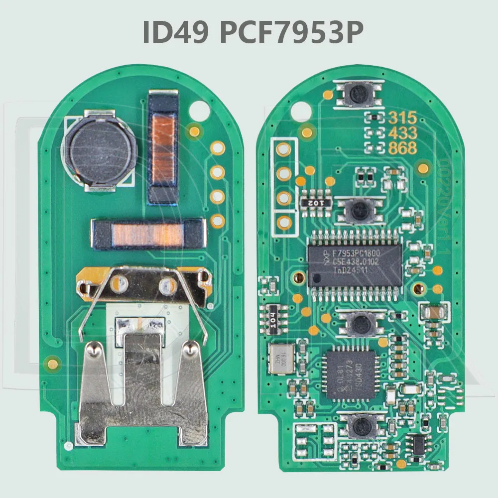 DR ID49 PCF7945P/7953P 315/433.9/868MHz Support CAS4 CAS4+ FEM BDC Upgrade Car Remote Key For BMW F X1 X3 X5 X6 X7 3 GT 1 3 5 7