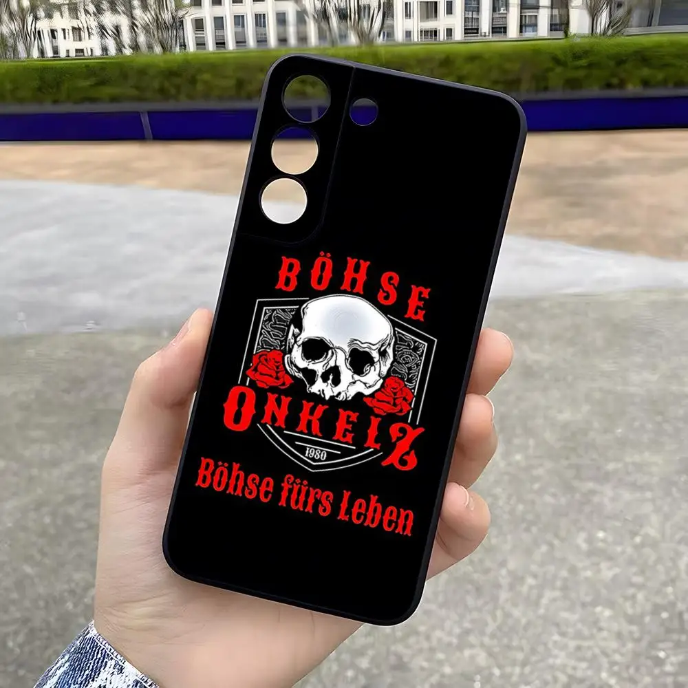 Band B-Bohse Onkelzs Phone Case For Samsung S26 S25 Ultra S24 S22 S23 Fe S21 A17 A37 A57 A54 A34 A16 A53 Back Cover