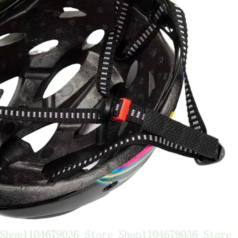 4 قطع من الخوذات القابلة للتنفس، بطانة إسفنجية، دعم مسند الذقن لحماية الرأس الفائقة، معزز لسلامة ركوب الخيل