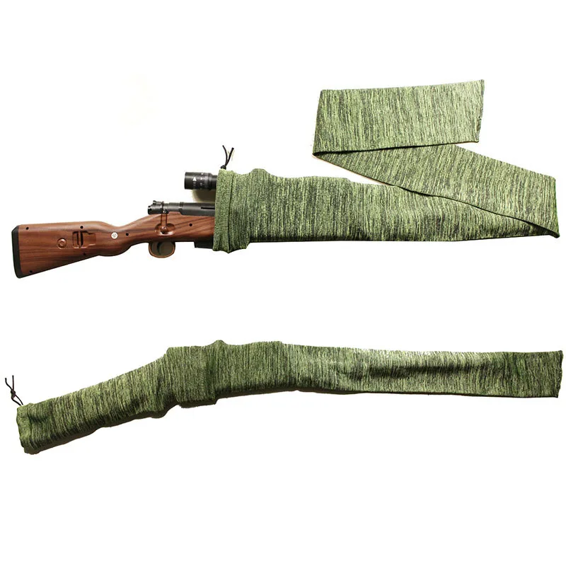 54*6''/140*15cm Knitted Gun Sock Gun Protective and Storage Bage Outdoor Hunting Accessories Gun Socks Case