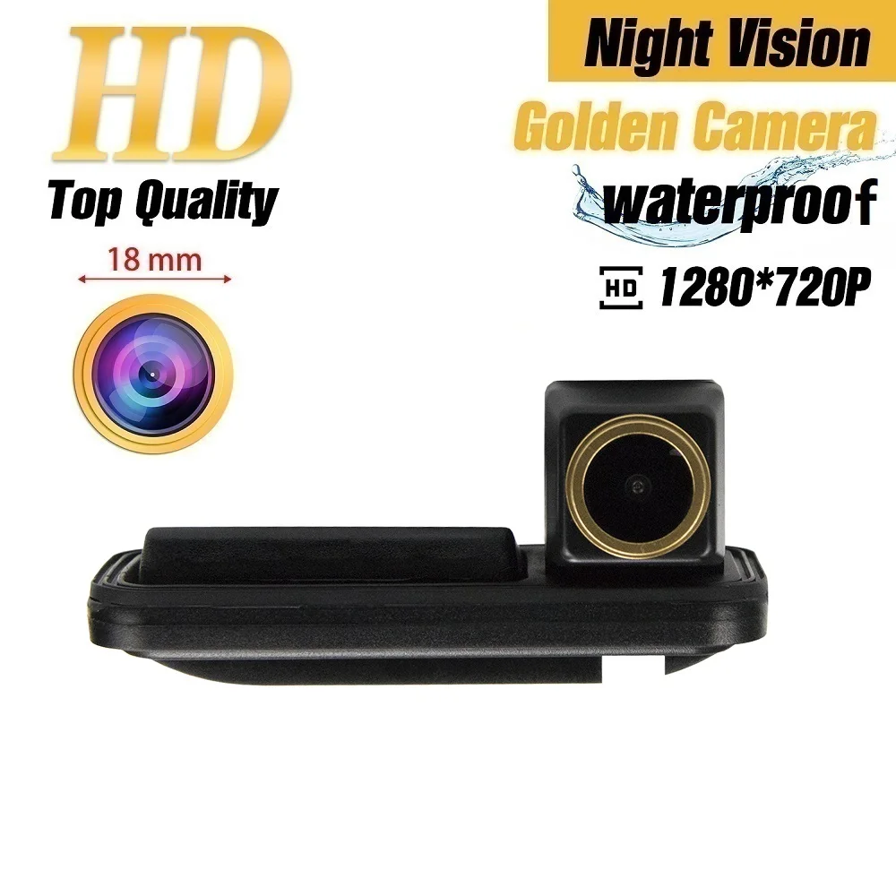 HD 1280x720p Rear View Camera for Mercedes-Benz B Class W245 W246 B180/B200/B260 (2012-2014),Tailgate handle Night Vision Camera