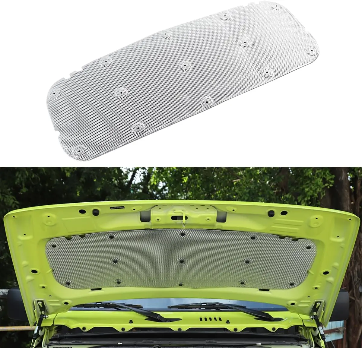 Car Engine Hood Heat Insulation Cotton Cover for Suzuki Jimny 2019-2026 JB74 JB64 JB43 Soundproof Mat Pad Exterior Accessories