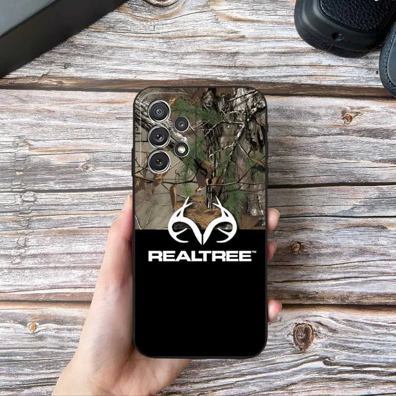 Realtree Real Tree Camo Phone Case For Samsung A14 A73 A53 A52 A32 A54 A33 A13 A21 A34 A71 A31 A22 A50 A20 A40 A23