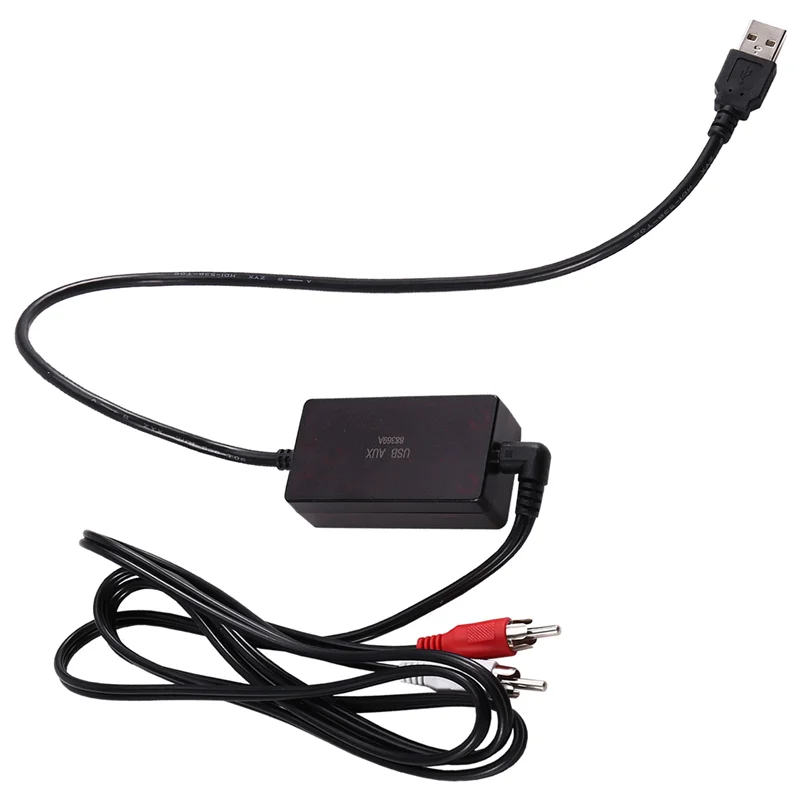 ل NTG 5.0 نظام سيارة الملاحة USB تحويل كابل AUX صندوق الصوت كابل محول الصوت ل Nav Connection-AD39