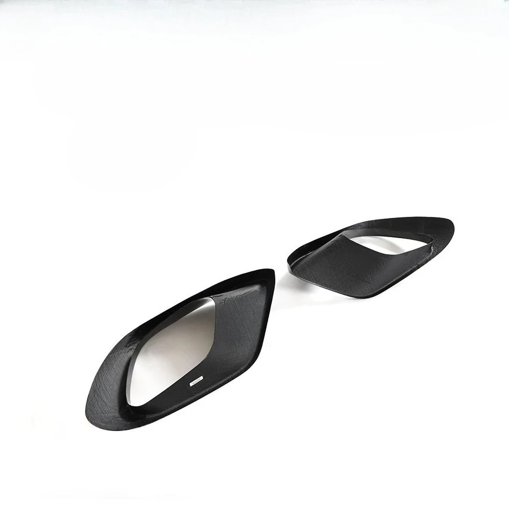 

Подходит для Mercedes-Benz CLA Class W118 C118 AMG CLA35 CLA45 2020-2022, передняя крышка вентиляционного отверстия из углеродного волокна, передний бампер автомобиля