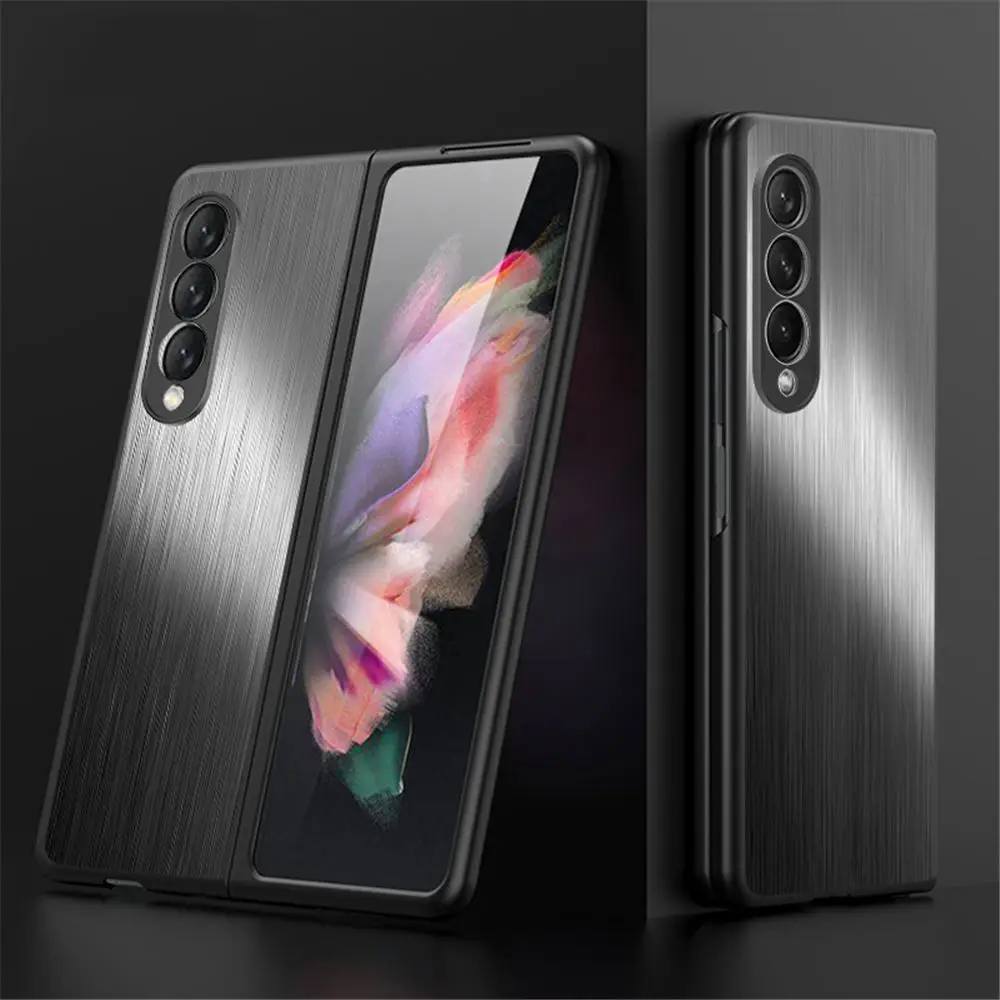 For Samsung Fold 5 Aluminum Metal Case For Samsung Galaxy Z Fold 5 fold 4 3 2 Flip 3 4 Ultra-thin Shockproof Cover Fundas