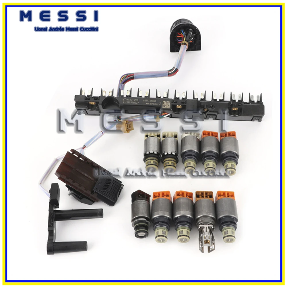 9‑Speed Transmission Valve Solenoid with Harness Kit 9HP48 Fit For Land Rover Range Evoque Discovery