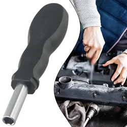 1pc Soft Grip Rubber Hexagonal Screwdriver Bits Extension Handle Magnetic Screw Driver Bits Holder Adapter Tool