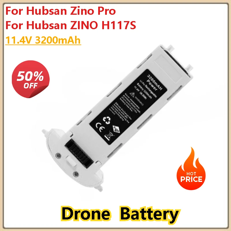 

11.4V 3200mAh-4200mAh Battery for Hubsan Zino Pro for Hubsan ZINO H117S Drone High Quality Battery