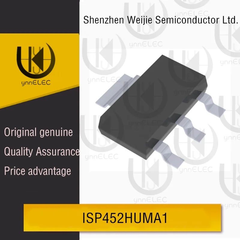 

ISP452HUMA1 USB Charging Port Protector IC for Mobile Devices SOT-223-4