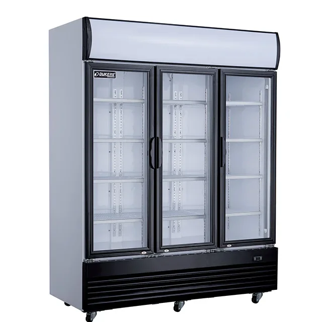 Warranty Global Distribution Vertical Upright Drink Freezer Display Beverage Cooler Refrigerator Showcase Glass Door