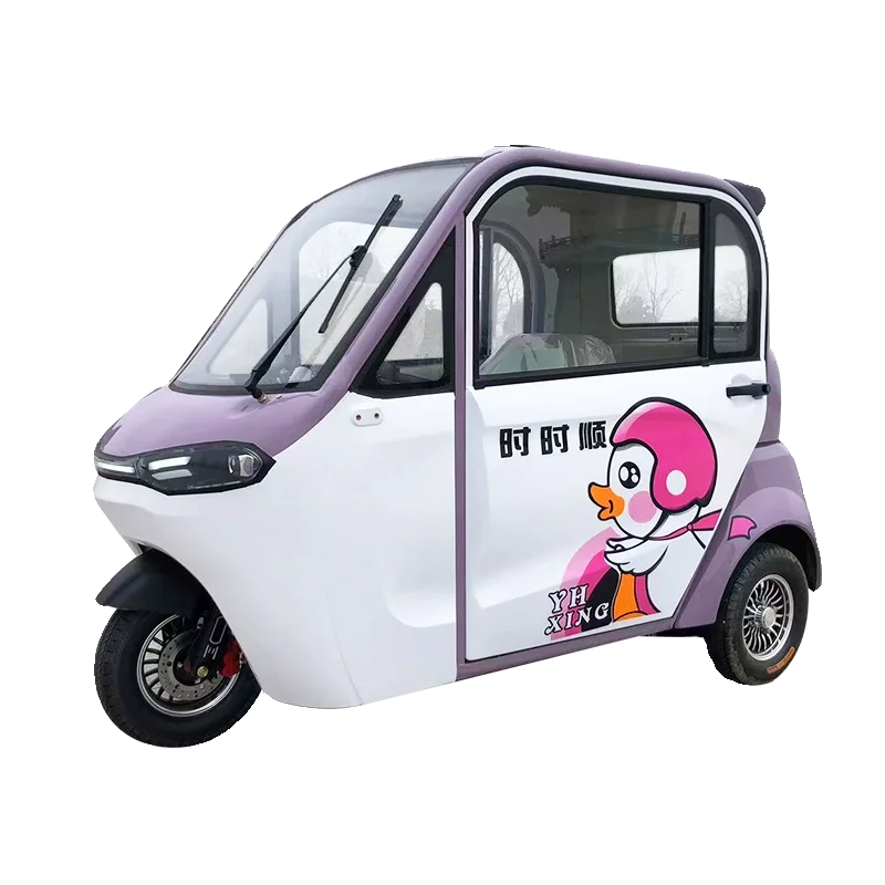 New Fully Enclosed Electric Tricycle, Old Man Lejia, with A Shed for Women To Pick Up and Drop Off Children