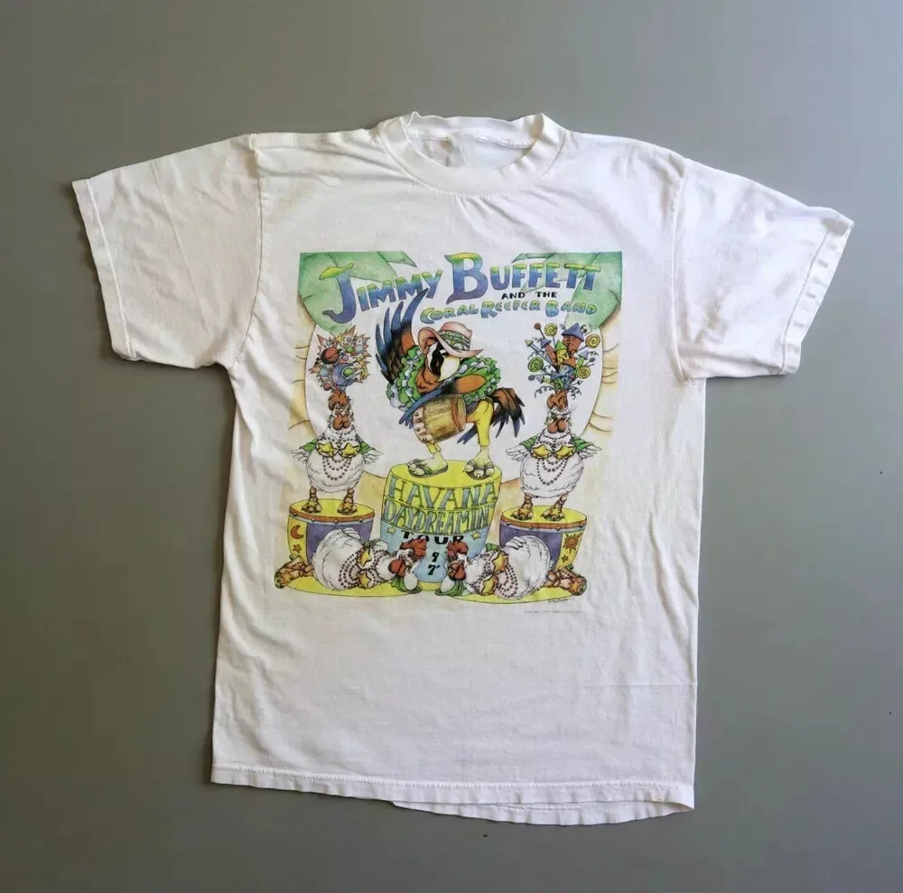 Jimmy Buffett Havana Daydreamin Tour 1997 Shirt White Unisex S-5XL