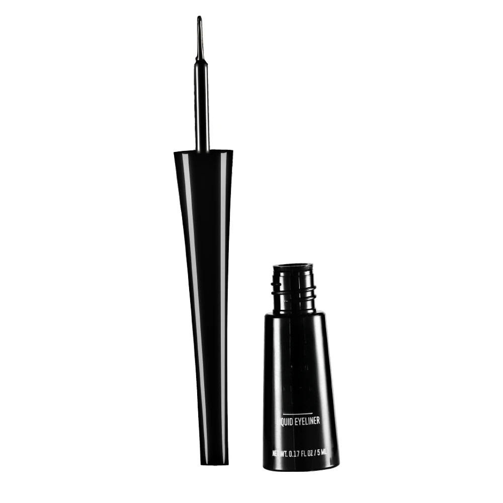 3-kolorowy matowy eyeliner w kolorze szaro-niebieskim czarnym do szarego wyglądu Wodoodporna, odporna na blaknięcie formuła Łatwy w aplikacji pędzel do eyelinera w płynie