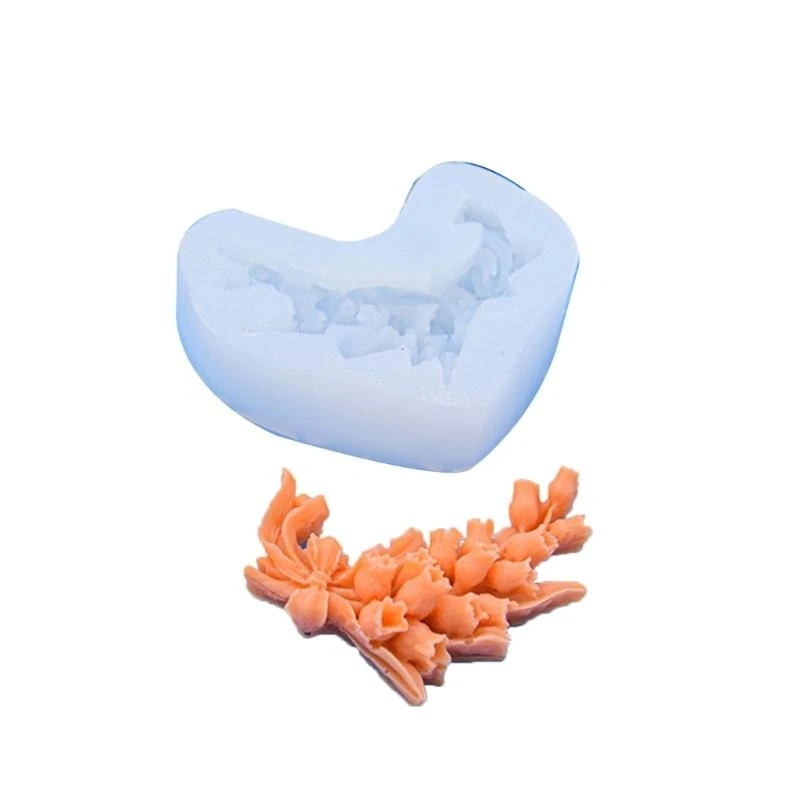 

Flower Shaped Silicone Material Household Baking Mould DIY Cake Decorating Tools