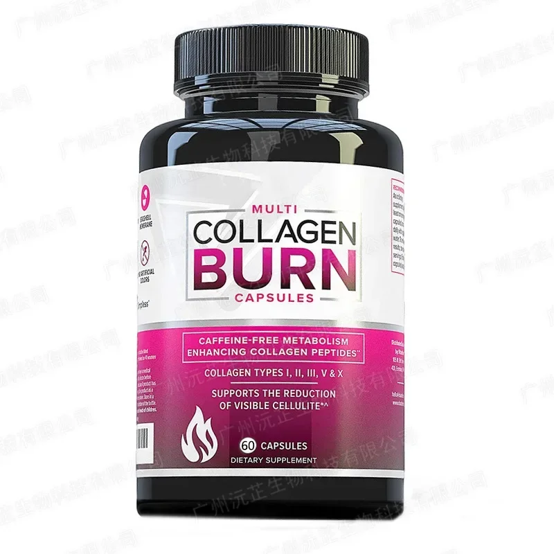 

1 bottle of 60 collagen capsules for skin care and immune health food