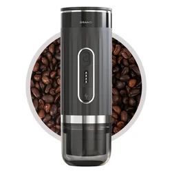 Cafetera italiana portátil 3 en 1, cápsula en polvo, eléctrica para exteriores, montada en coche, calefacción inalámbrica, carga rápida ﻿