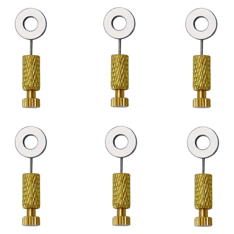 

6 шт. игла для позиционирования швов кожи, инструменты ручной работы (6-12 мм/0,24-0,47 дюйма), как показано на рисунке, изготовление кожи, фиксированные строчки