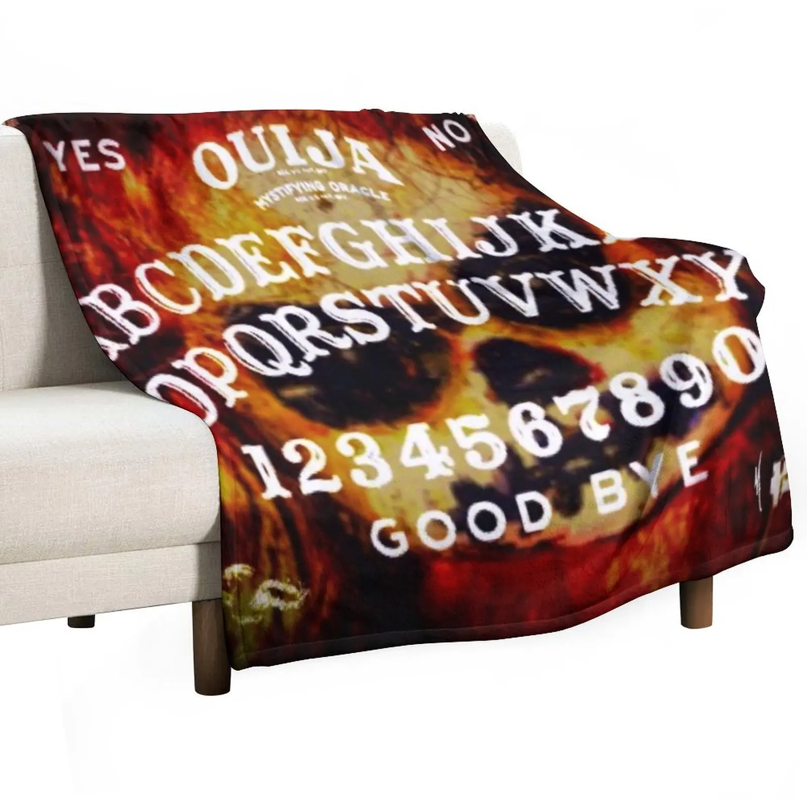 Gracie Haunting A Ouija Board Throw Blanket Moving blankets ands Blankets