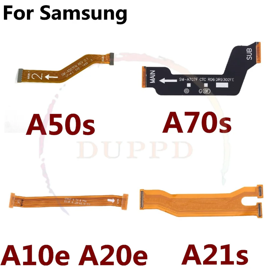 موصل اللوحة الرئيسية كابل مرن للوحة الأم لسيارات samung A10s A20s A30s A40sA50s A70s A21s A10e A20e A22 A32 A52 A72 4G 5G