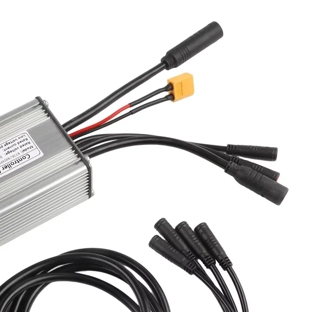 

Контроллер для электровелосипеда (E-bike) 36В 25А, около 520г, с улучшенным теплоотводом, стабильным контролем скорости и чувствительным управлением торможением.