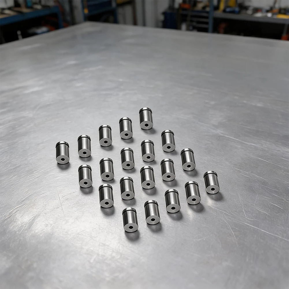 20 pcs Stainless Steel Standoff Screws for Acrylic Sign Mounting Glass Panel Fixing and Advertising Board Wall Installation