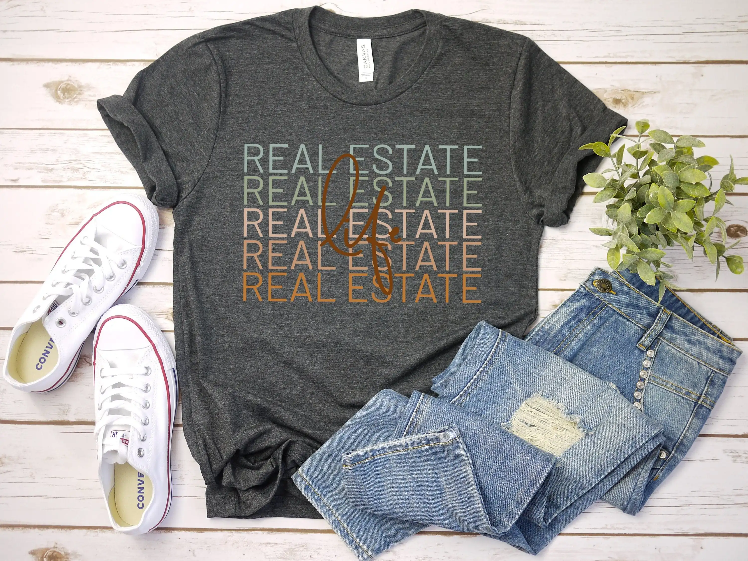 Real estate life gift to realtor agent shirt fun