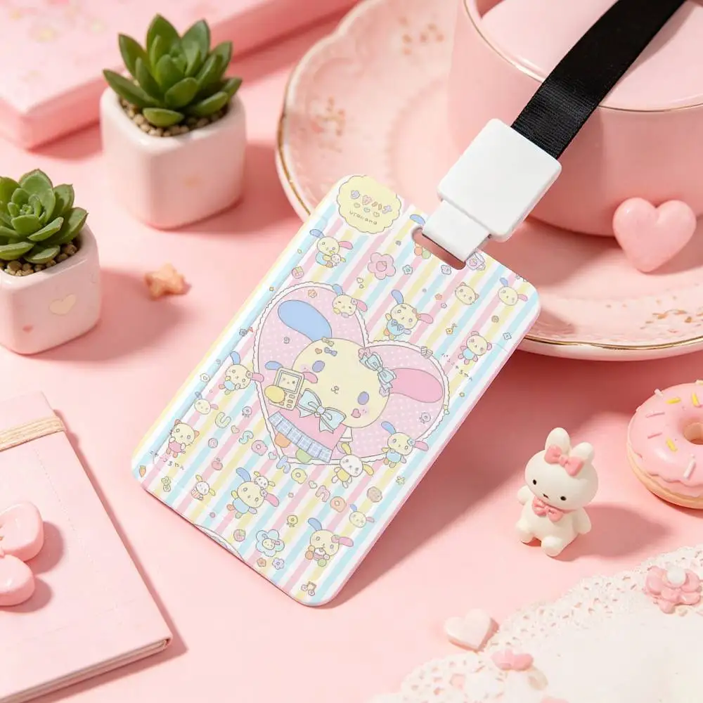 Cute U-usahana NFC Contactless Sliding Card Sleeve For Student Cards, Bus Cards, ID Cards, And Work Permits