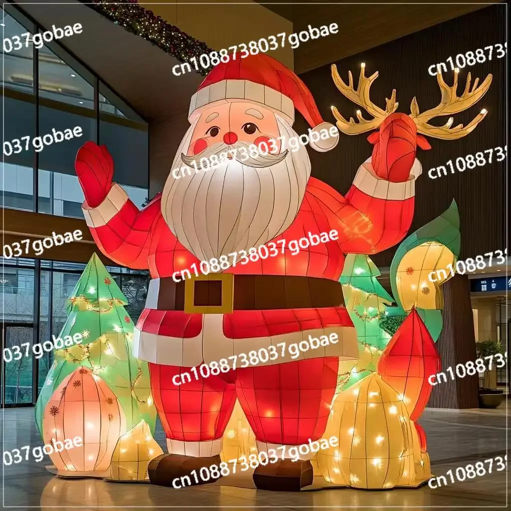 Lantern Christmas decoration Festival outdoor shopping mall Meichen lantern ornament manufacturer