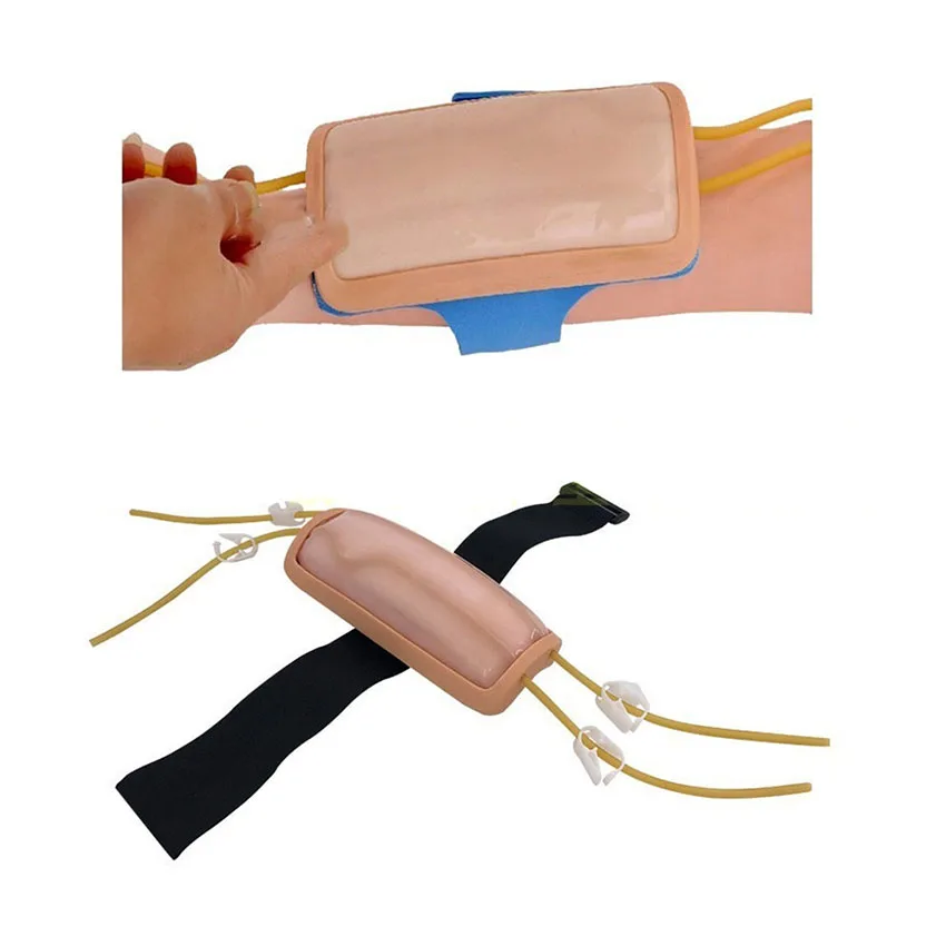 Forearm vein Venous puncture wearable hand model Arm injection Nurse taking blood Training practice Mold