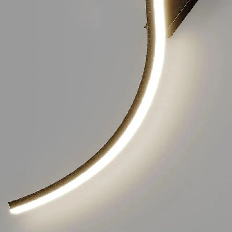 Modern Minimalist Wall Light Lines LED Wall Sconces Home Decoration Bedroom Living Room Lighting Fixtures Household Appliances