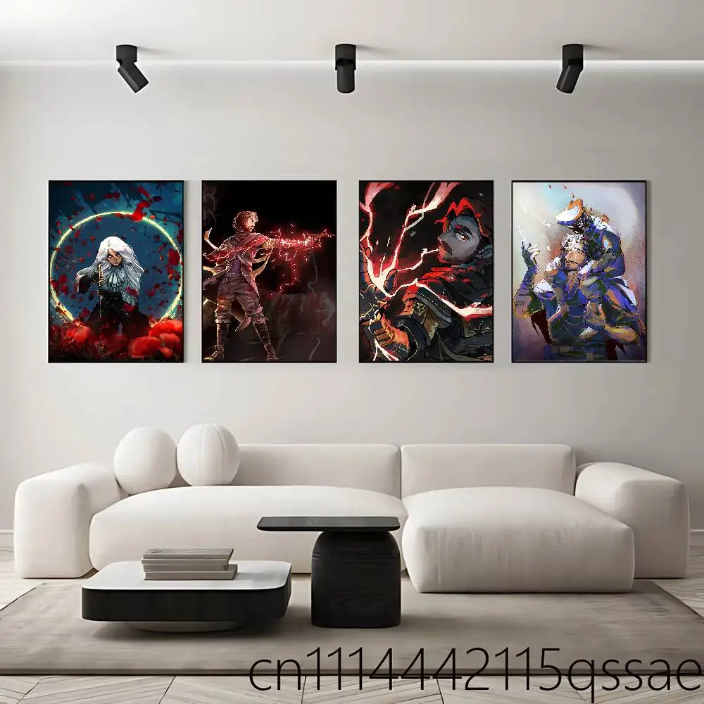 For Gustave Expedition 33 Rolled Poster Cartoon Wall Art for Nursery Kid Room Playroom Cute Princes Painting Home Room Decor