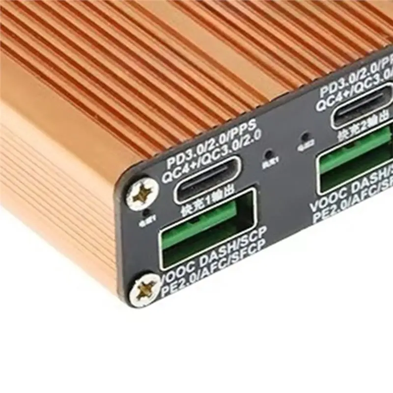 ABGI PD140W Dual-Channel Fast Charging Desktop Module, Full Protocol PD QC AFC FCP VOOC Support, Motherboard