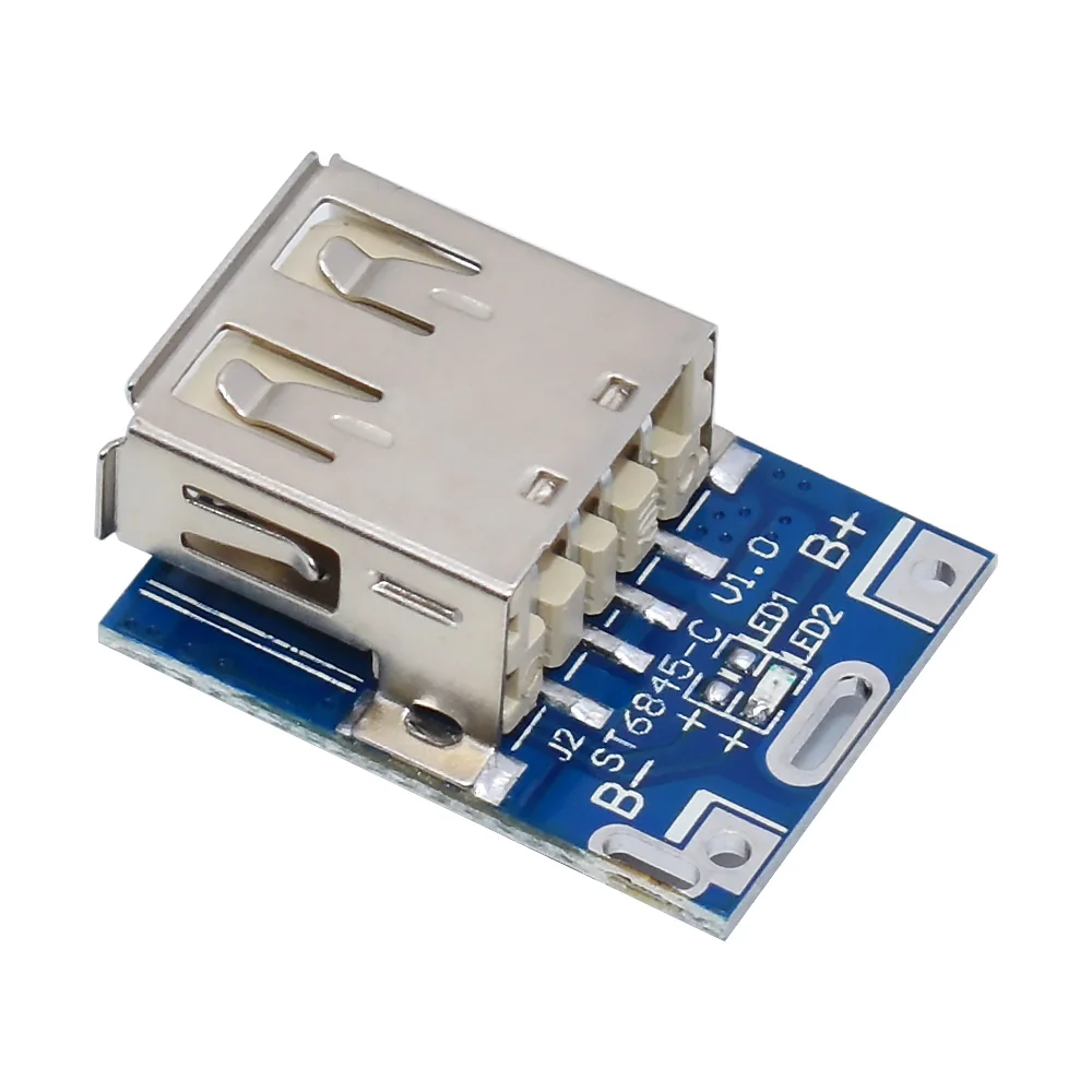 5V Lithium Battery Charger Step Up Protection Board Boost Power Module Micro USB Li-Po Li-ion 18650 Power Bank Charger Board DIY