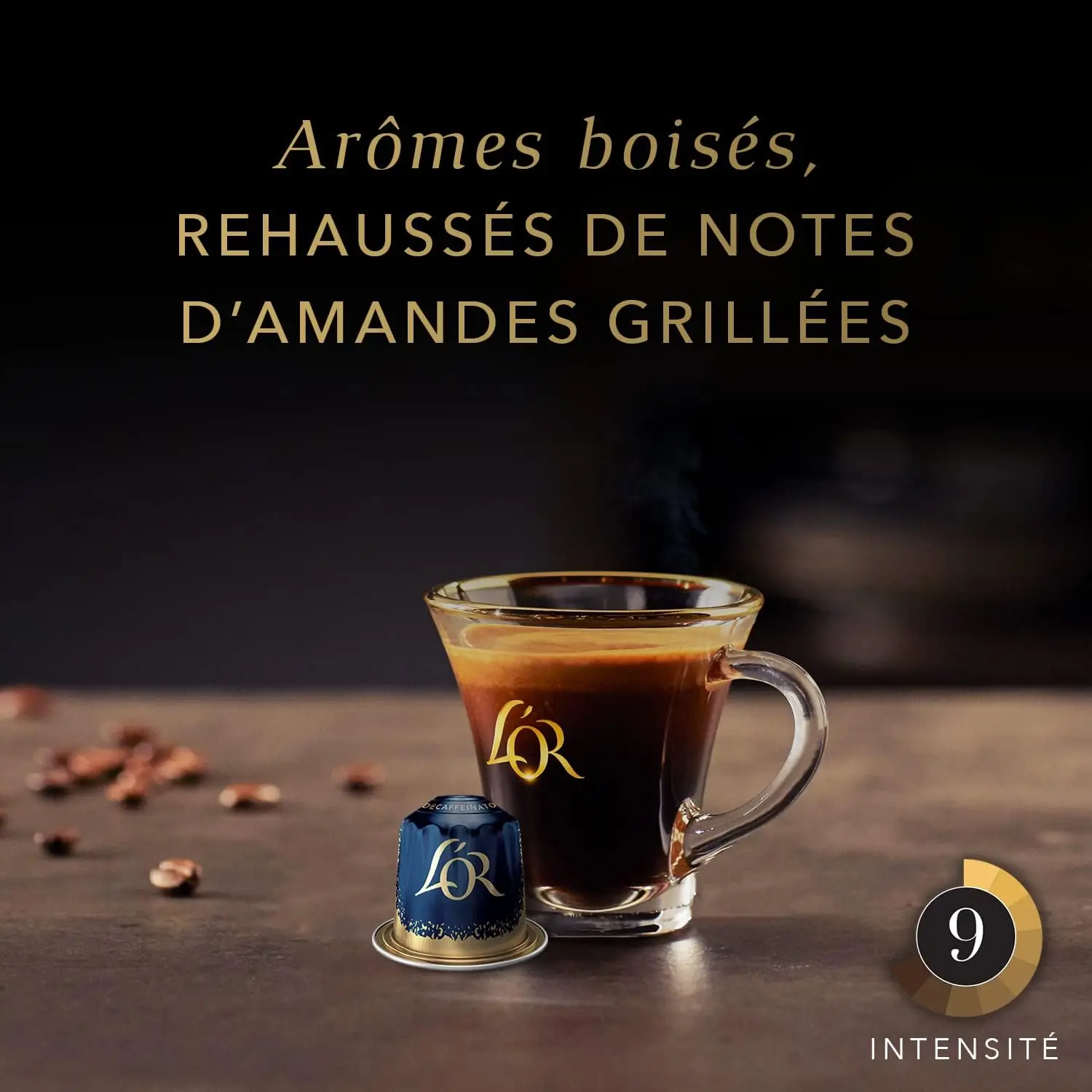 Capsula coffee LÓR NESPRESSO pack 10 boxes of 10 units per box