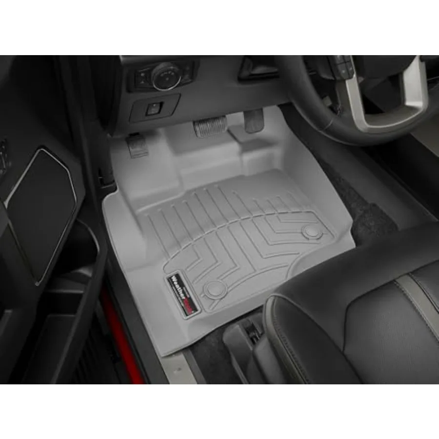Custom Fit Floor Lining for  Tundra 1st Row Tan Durable Automotive Grade Material Enhanced Protection and Easy Cleanup