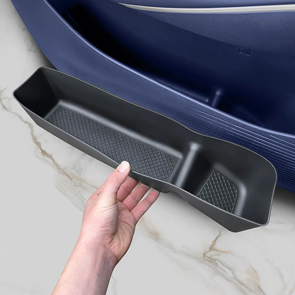 

4 Pcs For Geely EX5 Galaxy E5 2024 2025 2026 Car Door Storage Box Car Product TPE Door Groove Scratch Resistant Wear-resistant