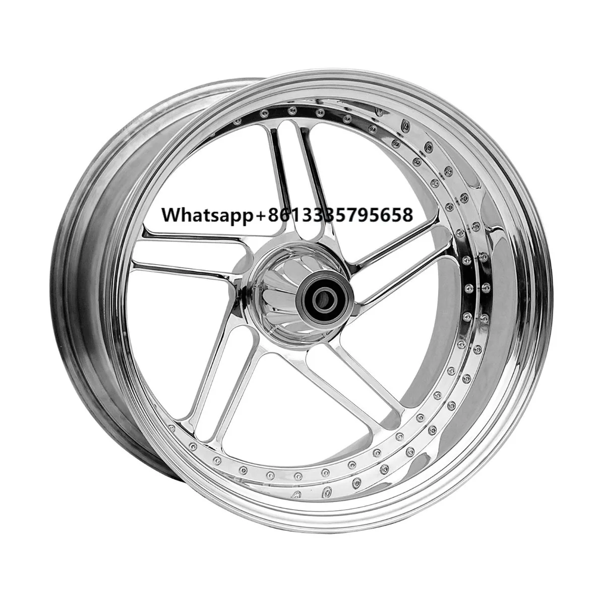 

Black Aluminum Alloy Motorcycle Wheels Rim Accessories Front & Rear Wheel Fit for Harley 14-later XL883N XL1200V Models