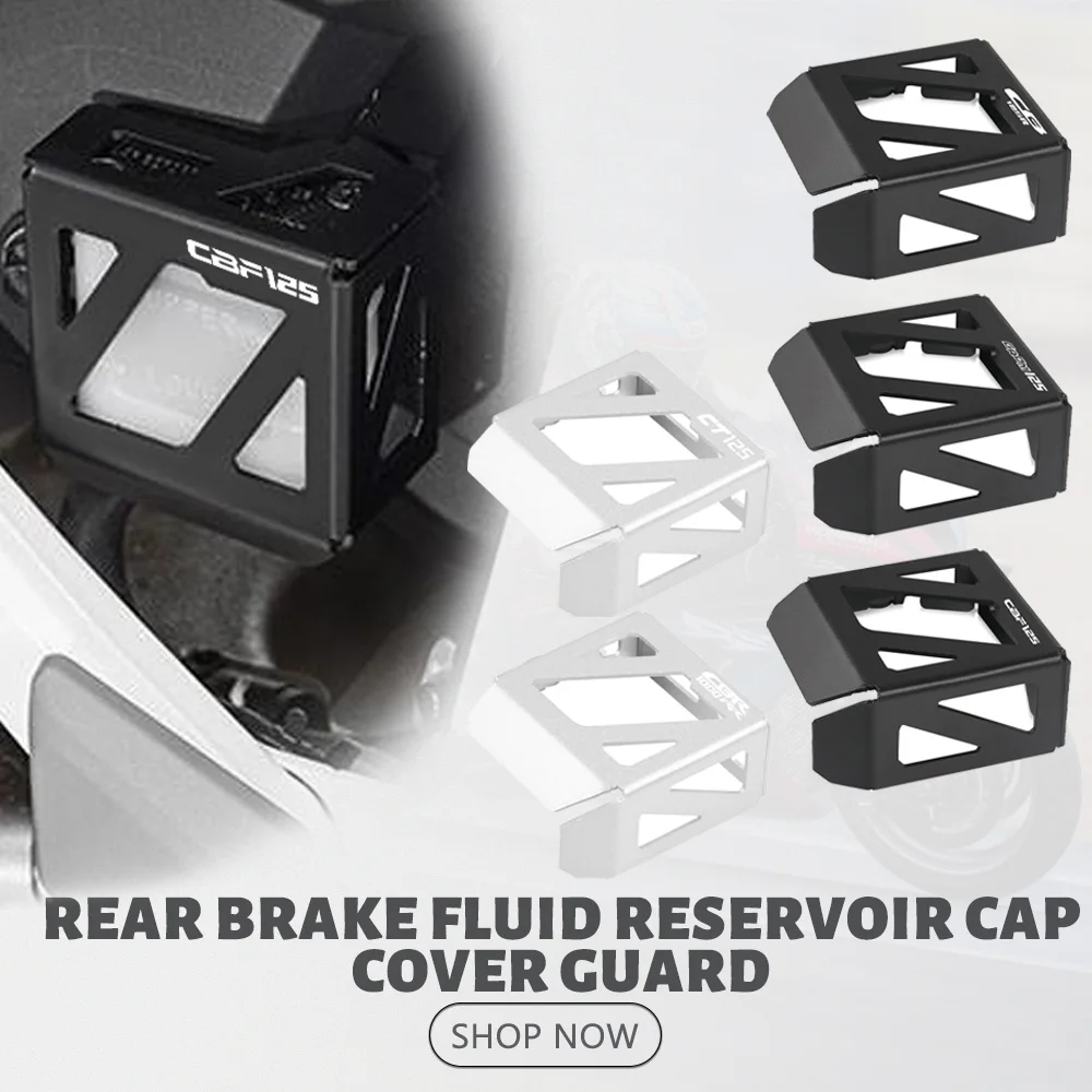 

2025 2024 For Honda NT1100 CRF1100L AFRICA TWIN ADVENTURE CT125 GROM125 Motorcycle Rear Brake Fluid Reservoir Cap Guard Cover