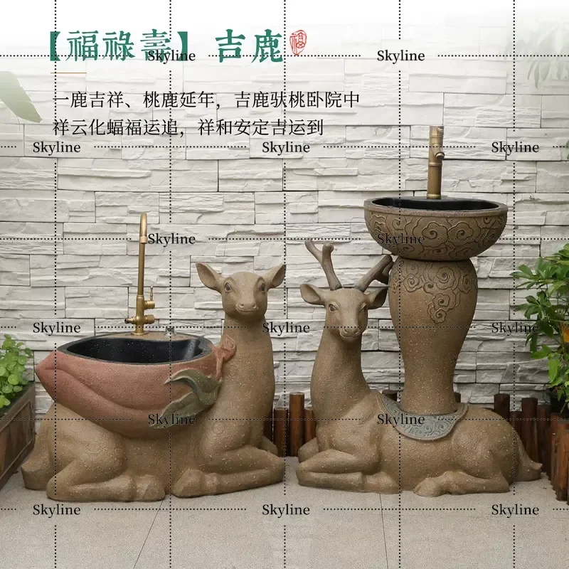 Outdoor Garden Balcony Courtyard Mop Pool Sink Watering
