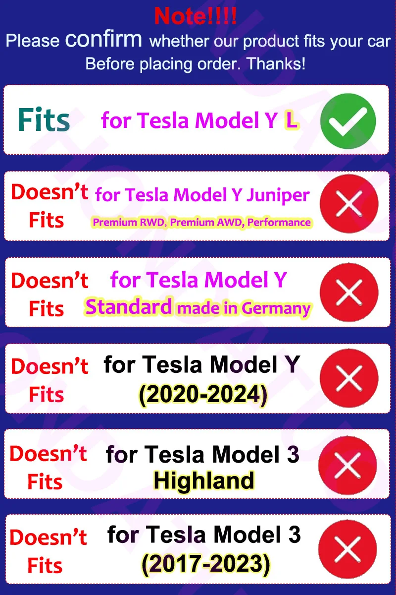 Für Tesla Model Y L 2026 Sonnenschutz für Vorder- und Hinterseitenfenster, YL Windschutzscheiben-Sonnenschutz, Outdoor-Camping-Privatsphären-Zubehör – Detail 1
