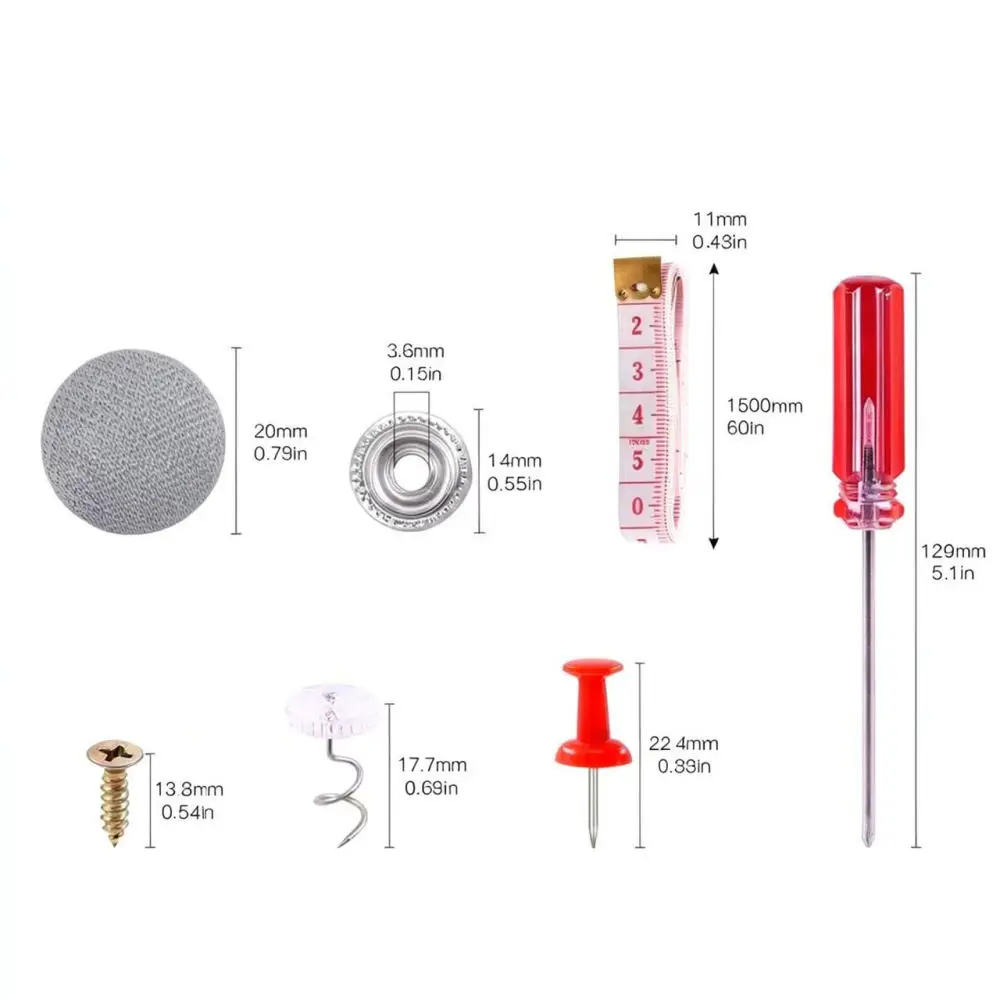 Car Roof Liner Sagging Repair Kit Universal Auto Ceiling Fabric Fasteners Interior Restoration Tool Hardware
