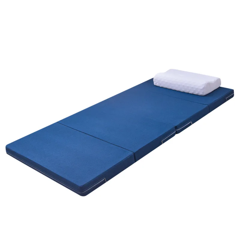 Student lazy office tatami mat sleeping on the floor shop artifact thickened four folded sponge