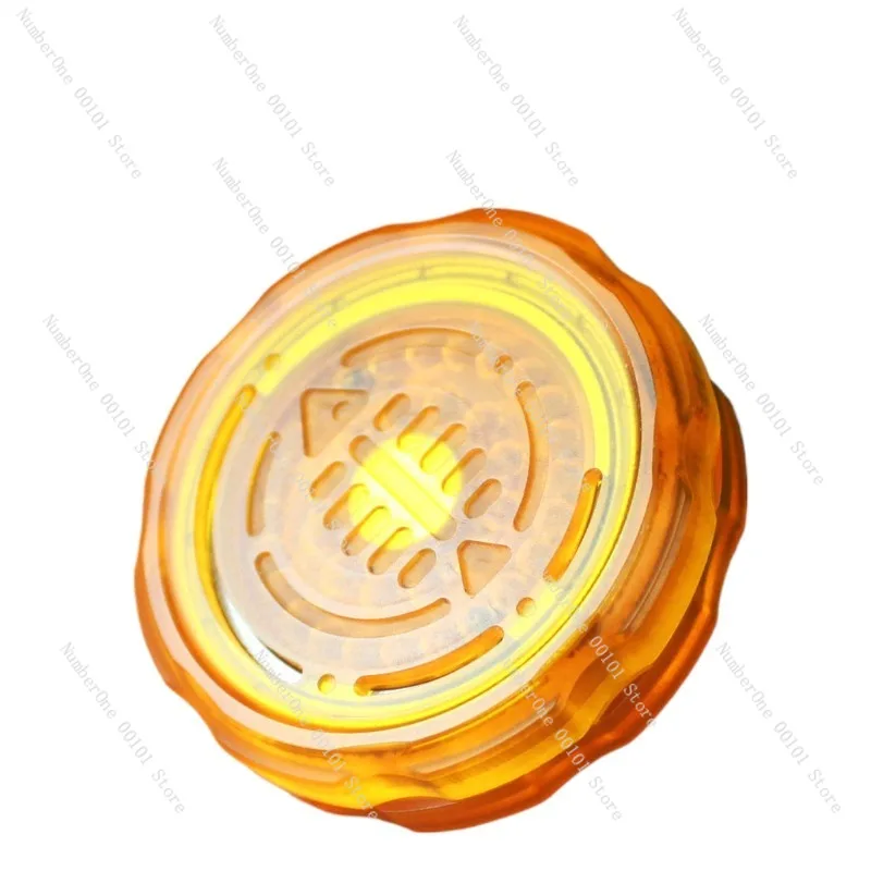 Magnetic Mechanical Fidget Coin Metal Push Card Stress Relief Toy Segmented Clicker Ding Ding Slap Coin Decompression Desk