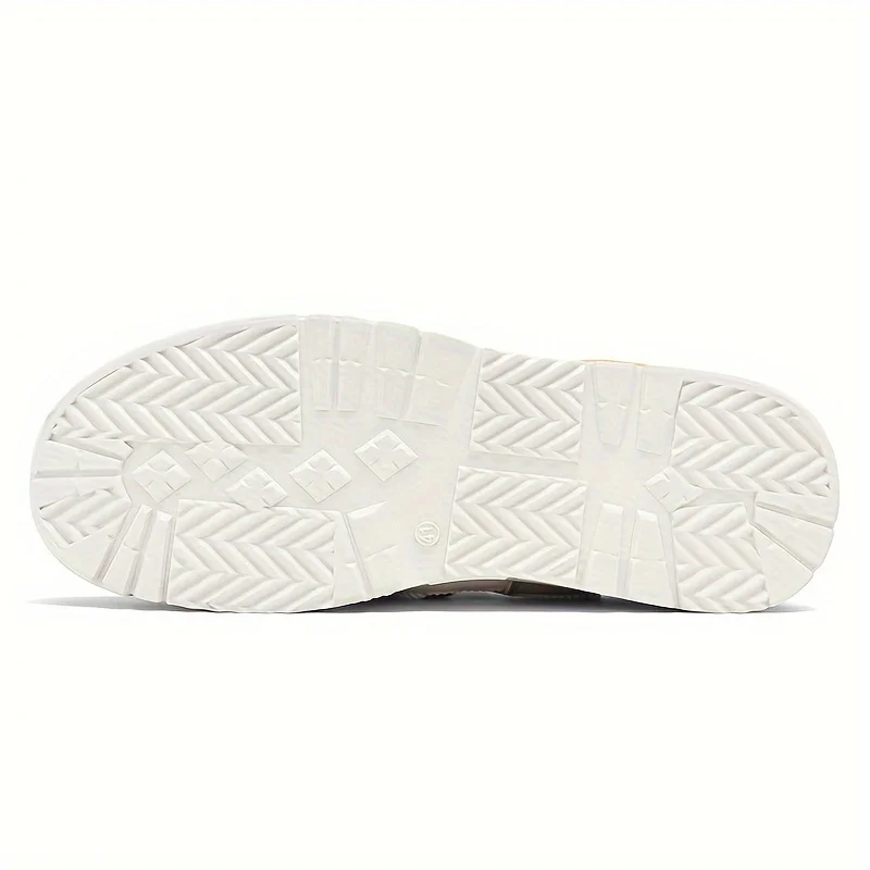 أحذية رجالي سهلة الارتداء - تصميم مريح ومسامي ومجوف للمشي في الهواء الطلق والركض والتخييم - عصري ومتعدد الاستخدامات