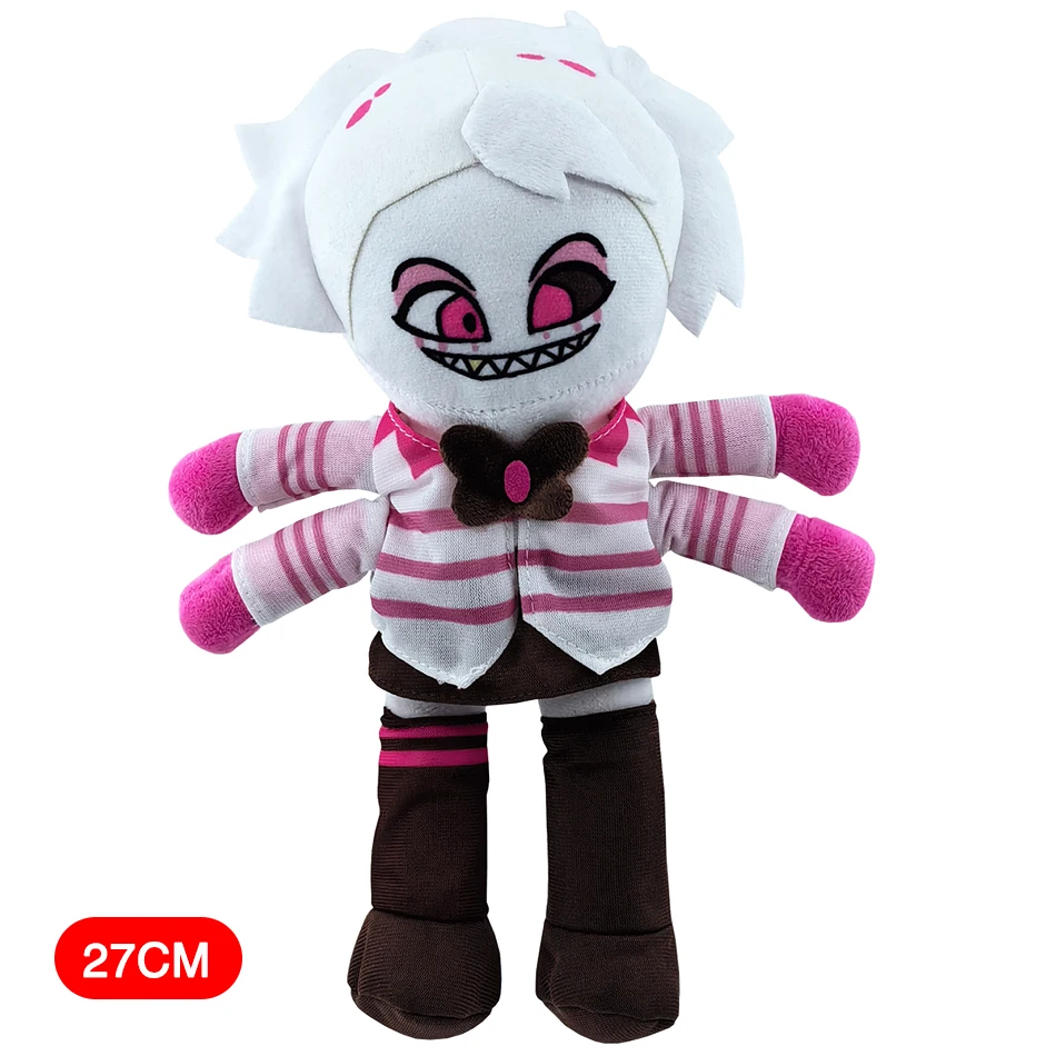 Kinder TV Cartoon Hazbin Hotel Peluches Anime Plüsch Puppe Charlie Morningstar Vaggie Alastor Plüsch Spielzeug Jungen Und Mädchen Weiche Puppe – Detail 5