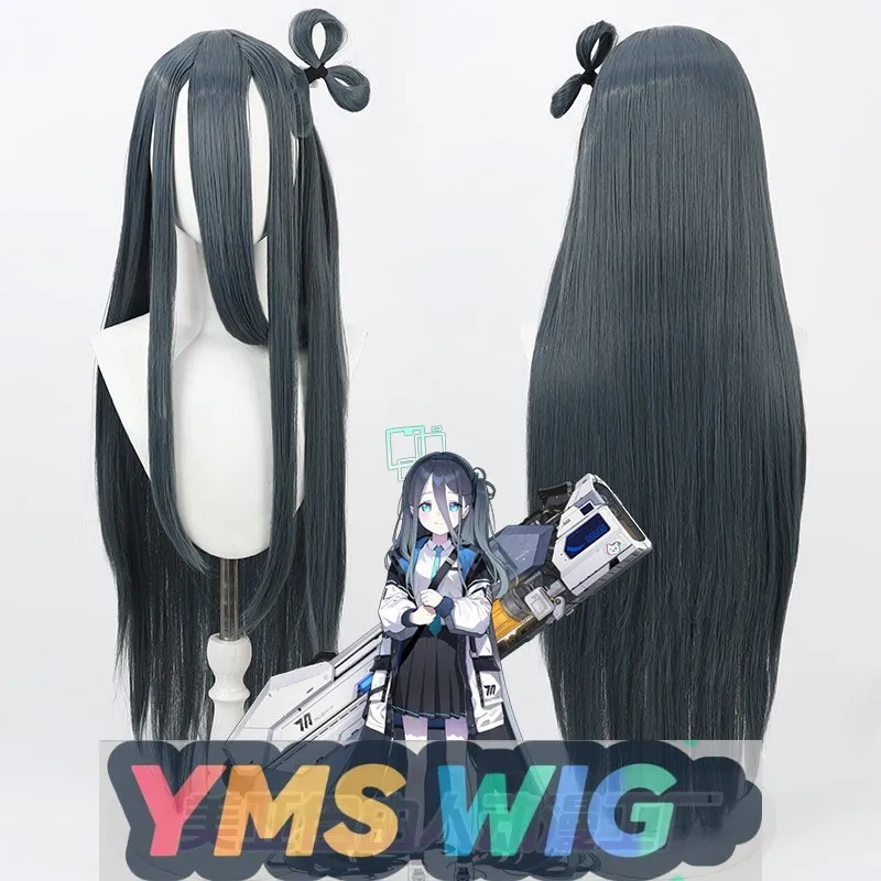 

[YMS WIG] Синий Архив Tendo Alice Косплей Парик Длинная Бахрома Длинные Волосы