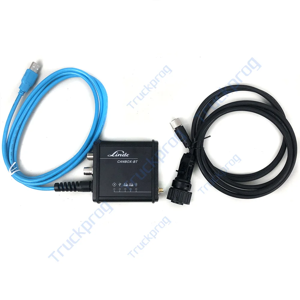 Getac V100 แล็ปท็อปสําหรับ Linde CANBOX BT Pathfinder V3.4.5 ABS สําหรับ Linde BT รถยกรถบรรทุกวินิจฉัย Canbox USB เครื่องมือวินิจฉัย