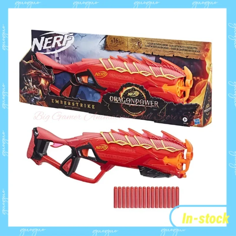 

【In-stock】Hasbro NERF DragonPower Emberstrike Dragon Launcher Boxed Toy for Boys Gift