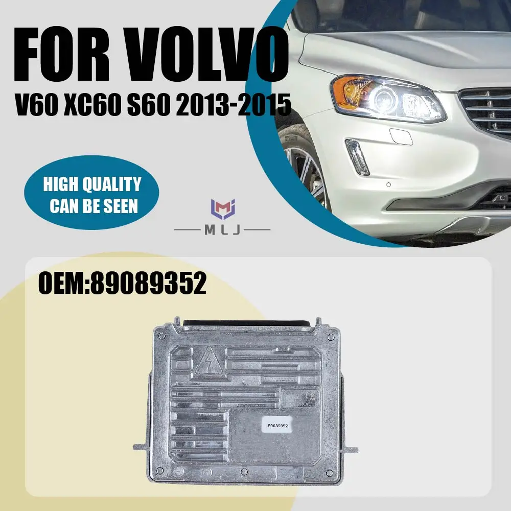 Xenon Headlight HID Ballast Unit Module For Volvo S60 V60 XC60 For Maserati Quattroporte 2013 2014 2015 89089352 63117180050